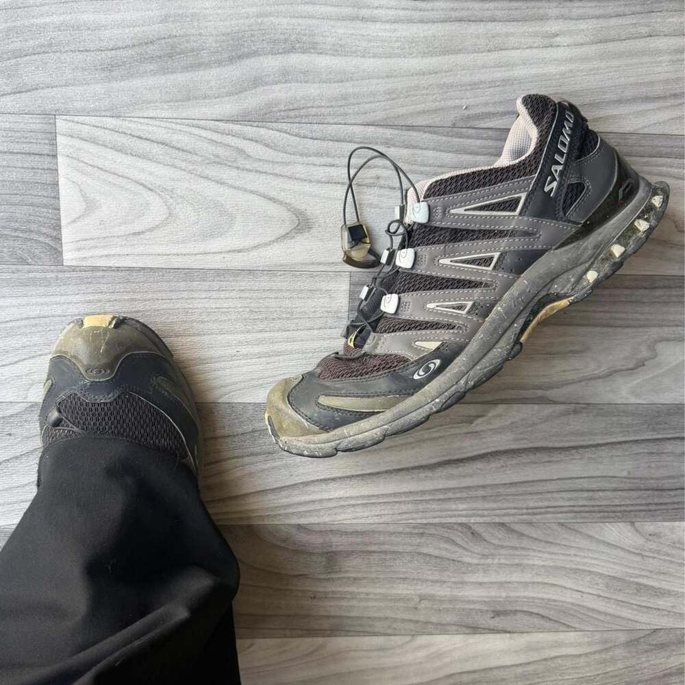 Salomon XA Pro 3D Black Grey Hiking Shoes